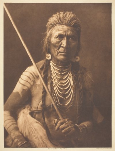 Wolf - Apsaroke von Edward S. Curtis