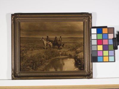 Die drei Häuptlinge, Piegan von Edward Sheriff Curtis