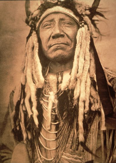 Zwei Monde von Edward Sheriff Curtis