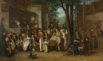 Eine Rekrutierungsgruppe von Edward Villiers Rippingille