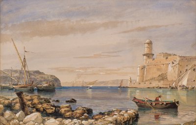 Festung und Hafen von Edward William Cooke