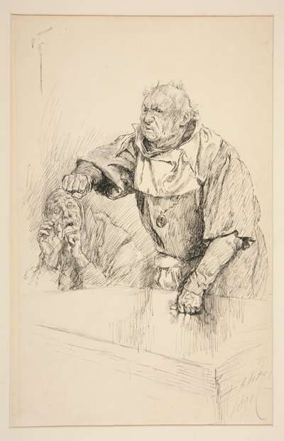 Dogberry von Edwin Austin Abbey