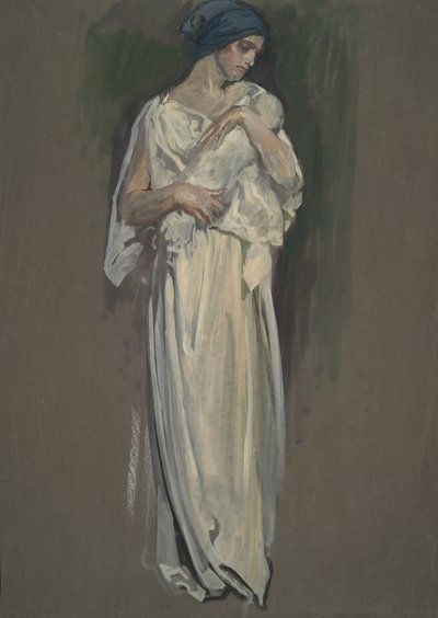Frühe Studie von Edwin Austin Abbey