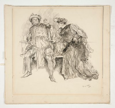 Falstaff von Edwin Austin Abbey