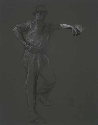 Figurenstudie von Edwin Austin Abbey