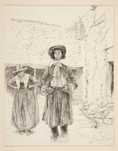 Illustration von Edwin Austin Abbey