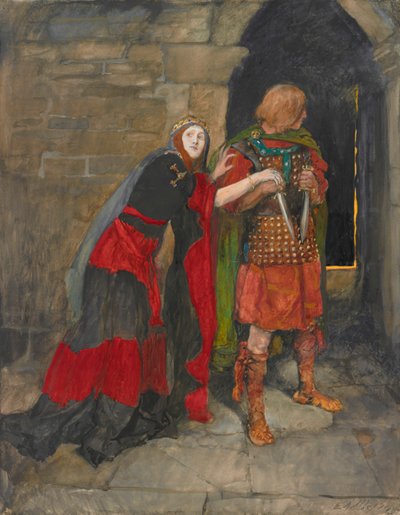 Lady Macbeth von Edwin Austin Abbey