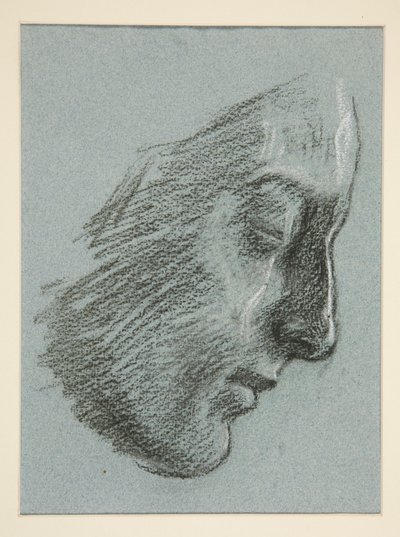 Profil einer jungen Frau von Edwin Austin Abbey