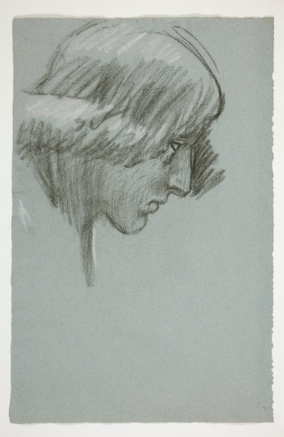 Studie eines jungen Mannes von Edwin Austin Abbey