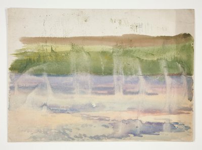 Wasser und Felder von Edwin Austin Abbey