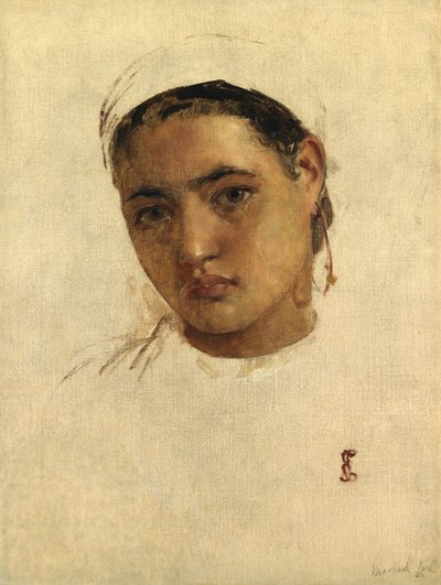 Maurisches Mädchen von Edwin Longsden Long