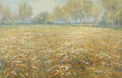 Blühende Wiese von Egbert Rubertus Derk Schaap