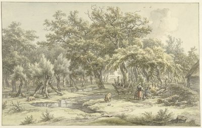 Landschaft bei Eext (Drenthe) von Egbert van Drielst