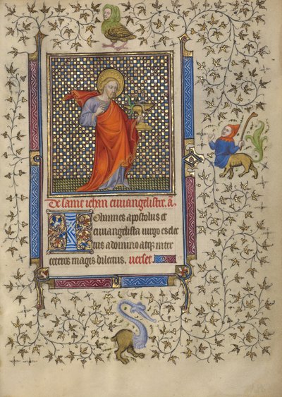 Johannes der Evangelist von Egerton Master