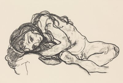 Mädchen, 1918 von Egon Schiele