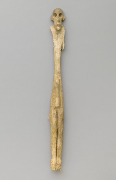 Figur eines Mannes, ca. 4000-3800 v. Chr. von Egyptian