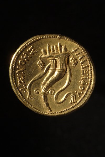 Griechische Oktadrachme von Arsinoe II, 240 v. Chr. von Egyptian