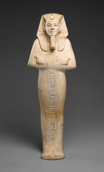 Shabti von Merneptah, ca. 1213-03 v. Chr. (Kalkstein) von Egyptian 19th Dynasty