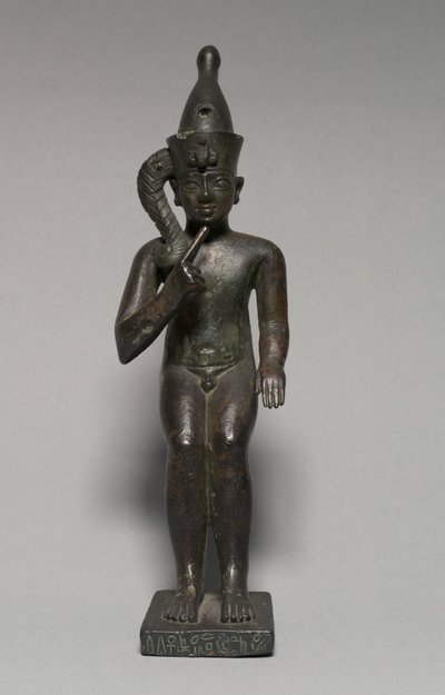 Statuette des Harpokrates, 304-30 v. Chr. von Egyptian Ptolemaic Period