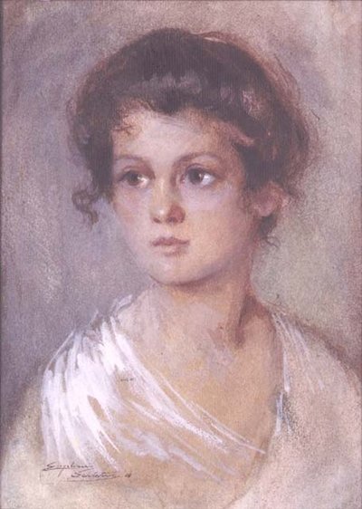 Studie - Ein schönes junges Mädchen von Eileen Hameetman Schletta