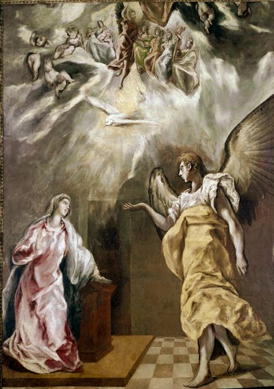 Verkündigung von El Greco