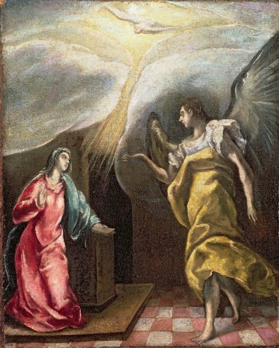Verkündigung von El Greco