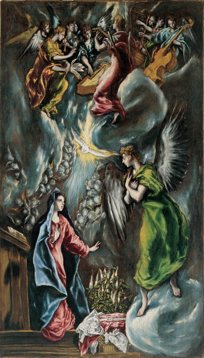 Die Verkündigung von El Greco