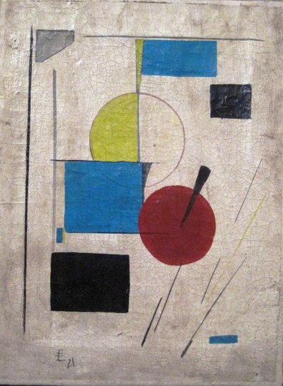 Suprematistische Komposition, 1921 von Eliezer Markowich Lissitzky
