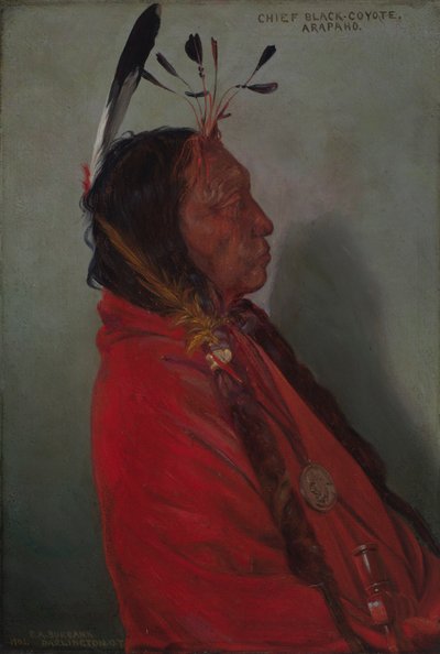 Häuptling Schwarzer Kojote von Elbridge Ayer Burbank