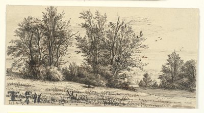 Landschaft mit Baumgruppen von Eleonore Christine Tscherning