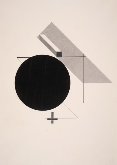 Ohne Titel von Eliezer Markowich Lissitzky
