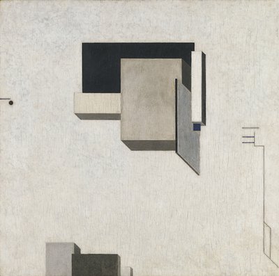 Proun 1 von Eliezer Markowich Lissitzky