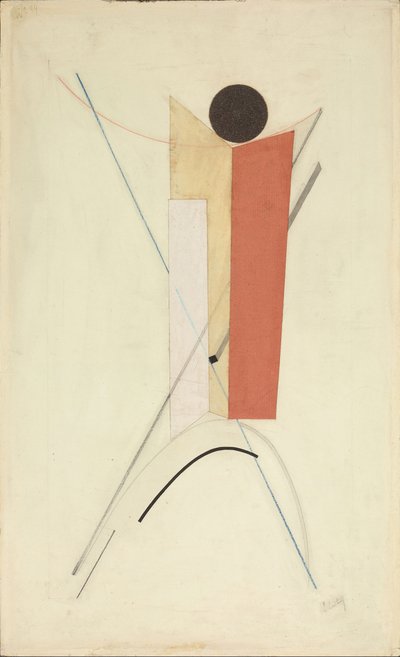 Proun 43 Variante, ca. 1922 von Eliezer Markowich Lissitzky