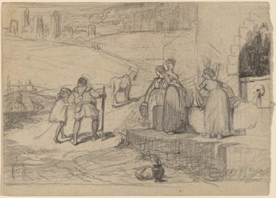 Vater und Sohn von Elihu Vedder
