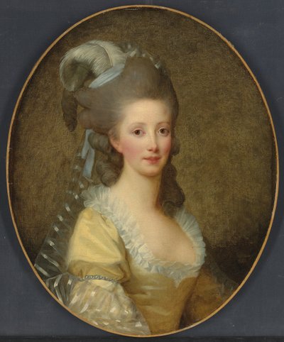 Porträt einer Frau von Elisabeth Louise Vigee Lebrun