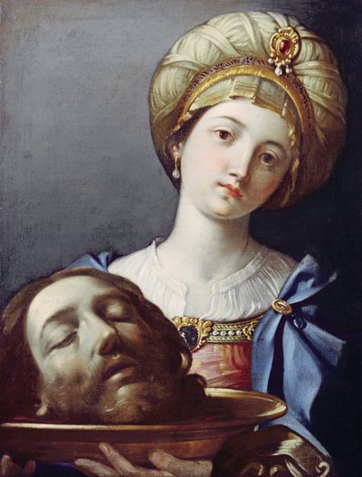 Herodias mit dem Kopf von Johannes dem Täufer von Elisabetta Sirani