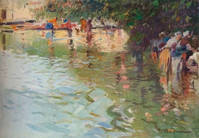 In Pontevedra, um 1904 von Eliseo Meifren y Roig