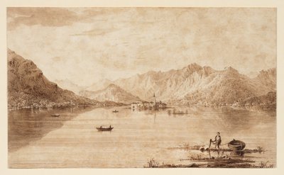 Lago Maggiore & Isola Superiore von Elizabeth Frances Batty
