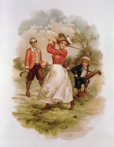 Golfen von Ellen Hattie Clapsaddle