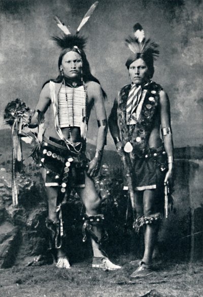 Nordamerikanische Indianer, 1912 von Elliott and Fry