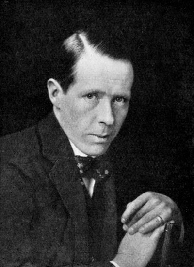 Sir William Orpen, irischer Maler, ca. 1920 von Elliott and Fry