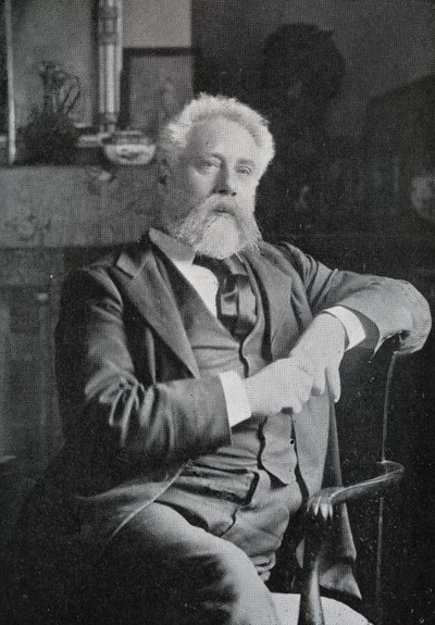 William Ernest Henley von Elliott und Fry Studio