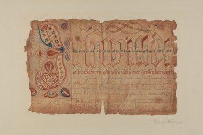 Fraktur von Elmer R. Kottcamp