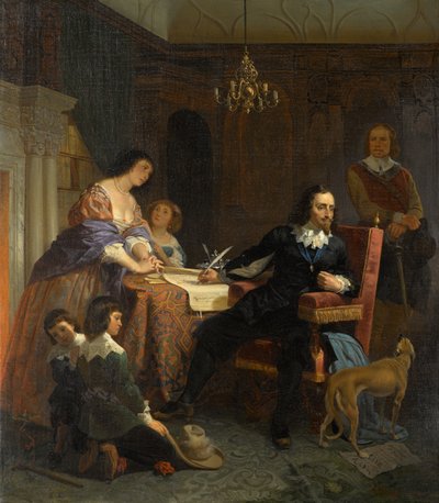 Die Verurteilung von Strafford von Emanuel Gottlieb Leutze