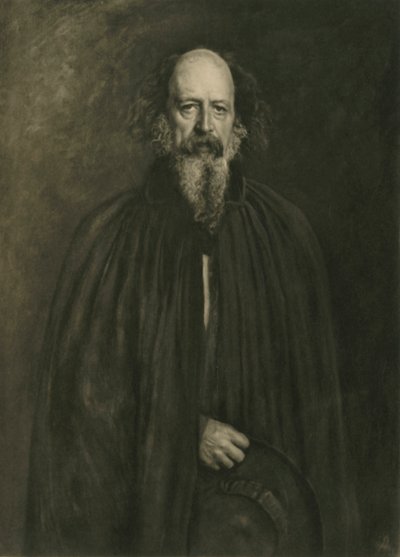 Alfred Lord Tennyson, 1881, 1908 von Emery Walker