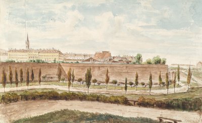 Die Augustinerbastei in Wien von Emil Hütter