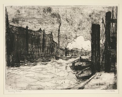 Hamburg, Freihafen von Emil Nolde