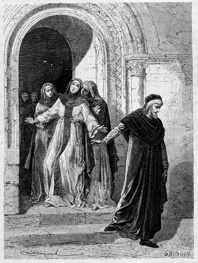 Abelard (oder Abailard) von Emile Antoine Bayard