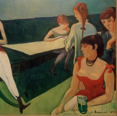 Ein Bordell (Ausschnitt) von Emile Bernard