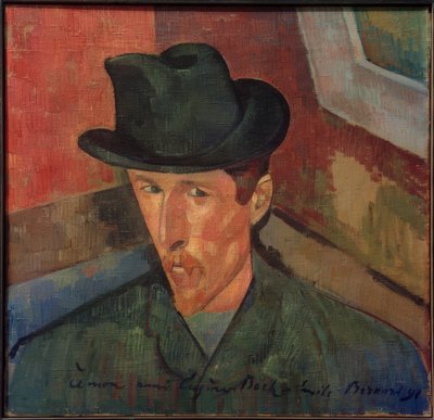 Porträt Eugène Boch von Emile Bernard